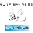 만성 발목 염좌 재활 운동 가이드 북 이미지