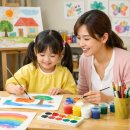 어린이창의미술(초등1~3학년)/강좌번호25 | 고양 일산 파주 방문미술 홍익아트, 25년11월 수업 작품 평가 2차