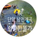 단양남천계곡물가 이미지
