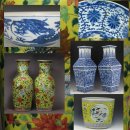 Chinese Blue and White and Famille Jaune Porcelain 이미지