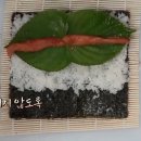 백종원 명란젓 김밥 만들기. 이미지