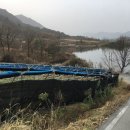 용담저수지 앞 도로 이미지