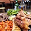 수지구청 | 수지구청 맛집 산장삼겹 수지구청점, 미나리 삼겹살 강추 후기