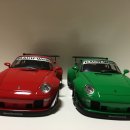 GT spirt 993 RWB 레드 & 그린 이미지