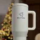 화이트벨 | 바이퀸 벨스톤 텀블러 1200ml 화이트｜대용량 보온·보냉 손잡이 텀블러 후기