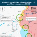 러시아 공세 캠페인 평가, 2024년 7월 6일(우크라이나 전황 이미지