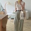 디자인크닐 | 에코백 추천 브릭레인 북샵 미니 사이즈 베이지색 후기