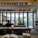 북카페 화장실 이미지