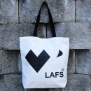 LAFS(8161)라프스.에코백.Eco Bag.라프스에코백.로고에코백.숄더백.캔버스백.트레이드마크.미주판정품 이미지