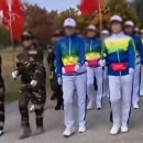 한강에 뜬 중국인들 칼각…군복 행진에 &#34;선 넘었다 이미지