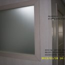 사무실유리칸막이공사를 간단한 고정창만을넣어시공현장 이미지