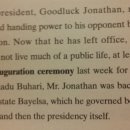 Nigeria's Jonathan Seen in Quiet Role Post-presidency 이미지