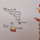 향을쓰다캘리그라피