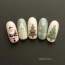 강남탑아카데미 | #인동강남아카데미뷰티미용학원 크리스마스네일🎅 실무교육