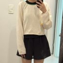 대바늘 | WIP 바늘이야기 베지터블 래글런 스웨터 (베지터블 코코넛 M)
