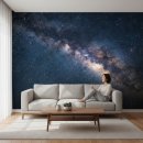 풍경이좋은 집 | 밤하늘의 감동을 우리 집으로: 가성비 좋은 은하수 풍경 작품벽지 후기