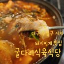 미 식육 | 대구 수성구 시지 돼지찌개 맛집 굴다리식육식당