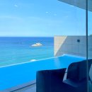 온수수영장 달콤에이 펜션 | 강원도 고성 에이프레임 풀빌라 오션뷰 온수풀 펜션 데판야끼 석식 추천 맛집