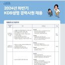 [KDB생명] 2024년 하반기 경력직 채용 이미지