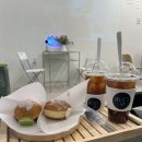 안산 중앙동 하어스도넛, 생우유크림도넛1 제주말차도넛1 아이스아메리카노2
