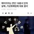 헤어지자는 연인 19층서 던져 이미지