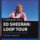 LUKAS | 2026 에드 시런 콘서트 Loop Tour 디트로이트 포드필드 경기장 시야, 주차, 반입 물품 가이드
