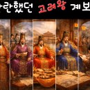 고려 왕 계보 총정리 📜 태조 왕건부터 공양왕까지 한눈에 보는 왕 순서