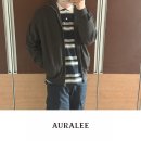 오케이보세 | 오라리 하이게이지 집업 블루종 다크브라운 4사이즈 후기