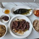 고기밥상 - 청주시 청원구 율량로201번길 33-8 | 엄다식품 명이나물과 즐기는 고기 밥상 후기