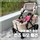 킨즈 듀오 웨건, 베이지 구매 후기 (내돈내산)