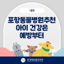 홍경태동물의료원 | 포항동물병원추천, 아이 건강은 예방부터