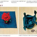 보자기 선물 포장법 이미지