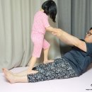아이랑 커플 요가 이미지