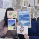 힐링아트 오일파스텔 이미지