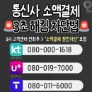 통신사 별 소액결제 피해 해킹 차단방법 이미지