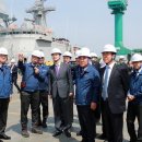 [울산광역매일]한덕수 권한대행, 울산 현대중공업 방문 이미지