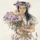 Cai Yushui (蔡玉水) - 펜화 여인들 ~2 이미지