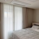 항호1길 | 20평대 신혼집 거실 인테리어(우드블라인드 하마블라인드 커튼)