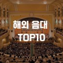 세계 음대 순위 TOP10 소개 및 학비(유명 동문 업적 포함)