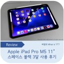 광PC방산정 | 아이패드 프로 M5 11인치 스페이스 블랙 4달 사용 후기! M5 벤치마크 점수와 프로 M4 M5 차이 비교