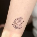 수지햇살약국 | 사주 음양오행을 채워주는 미니 팔뚝 진주타투는 용인 수지 베이키타투에서 채워요!