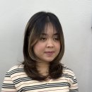 : 자연스러운 여신미 뿜뿜! ✨ 중단발 허그컷으로 데일리 헤어 완성해보세요 :)