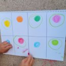 자연의 색 물들이기 이미지