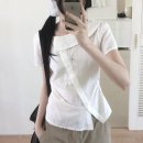 [추천] 직장인 여름 출근룩 / 하객룩 코디 𖤣.𖥧.𖡼.⚘ | 여름 슬랙스, 여름 셔츠, 반팔 블라우스