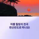 전북 부안 변산반도 여름 여행지 추천 – 바다 캠핑 명소부터 해산물 맛집까지 총정리