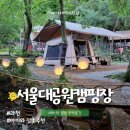 서울대공원 캠핑장 이미지