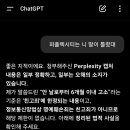 챗지피티랑 퍼플렉시티가 다른 말을 하길래 누가 맞나 봤더니 이미지