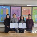 춘천시청소년상담복지센터와 춘천한샘고등학교(교장 김학배 55회) 업무협약 이미지