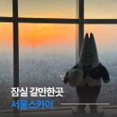망원경123 | 서울 잠실 갈만한곳 서울스카이 시간 주차 카페 입장권
