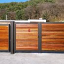 녹번-031 | 나무 대문 종류 제작 시공 경첩이 중요한 이유